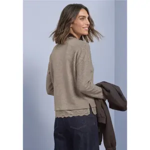 Women's round neck sweater Street One LTD QR image-2