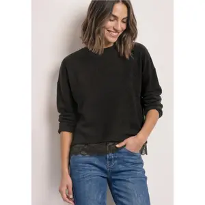 Women's round neck sweater Street One LTD QR image-1
