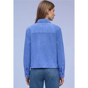 Corduroy blouse for women Street One QR image-3