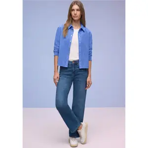 Corduroy blouse for women Street One QR image-4