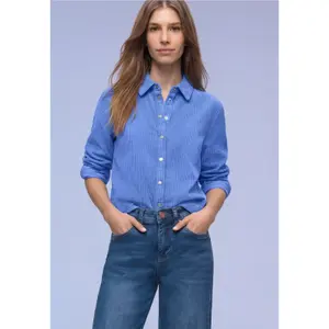 Corduroy blouse for women Street One QR image-5