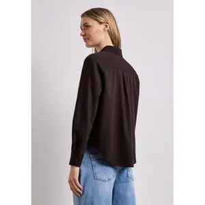 Cotton blouse for women Street One QR image-2