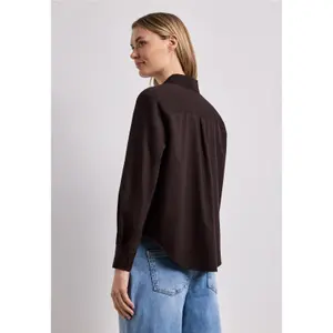 Cotton blouse for women Street One QR image-3