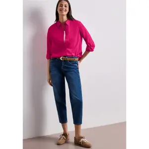 Cotton blouse for women Street One QR image-4