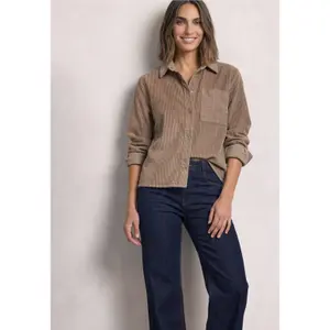 Chemise manches longues femme Street One LTD QR Courduroy Mix image-1
