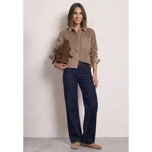 Chemise manches longues femme Street One LTD QR Courduroy Mix image-3