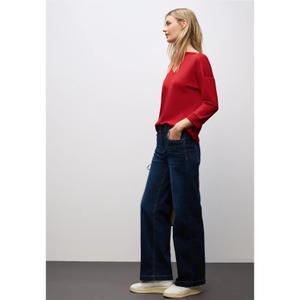 Damska koszulka z długim rękawem i dekoltem łódkowym Street One image-3