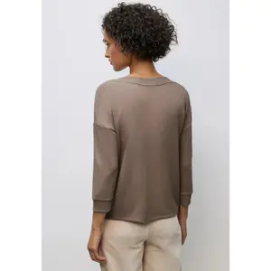 Damen Sweatshirt mit U-Ausschnitt Street One image-3