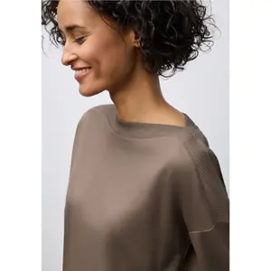 Damen Sweatshirt mit U-Ausschnitt Street One image-4