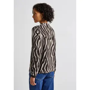 Sudadera con estampado de cebra mujer Street One image-4