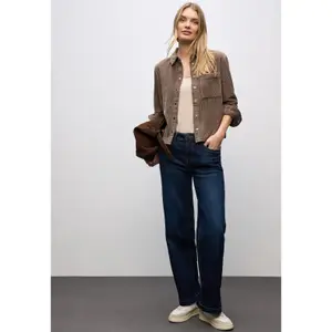 Chemisier manches longues en velours côtelé femme Street One image-1