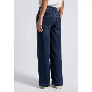 Dżinsy z szerokimi nogawkami damskie Street One image-1