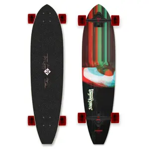 Longboard Street Surfing Kicktail Drag Vision
