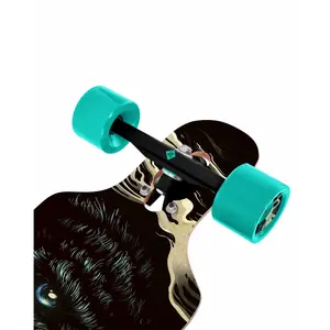 Skateboard Street Surfing Drop Through Freeride image-4