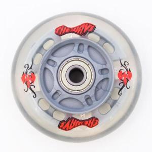 sswh06luwh-skateboard-wheel-street-surfing-neon-abec5-x6-white-grey-hub-78mm-82a