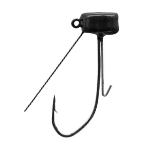 Lot de 3 têtes plombées Strike King Tour Grade Weedless Ned Rig Head image-0