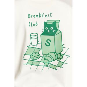 Sweatshirt Strom Cat In Carton image-4