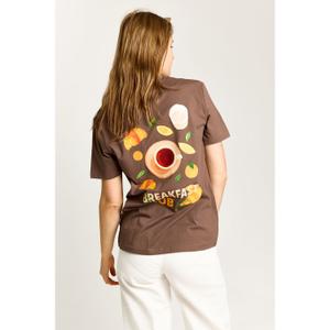T-Shirt Strom Painting Coffee image-1