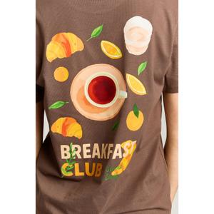 T-Shirt Strom Painting Coffee image-3