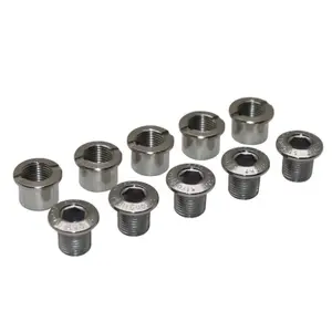 5er-Satz Tretlagerschrauben Straße Doppel Edelstahl Stronglight image-0