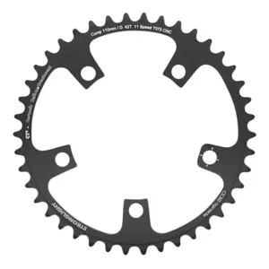 Πιρούνι δρόμου 5 κλαδιά ultra torque εσωτερικό Stronglight Campagnolo Ct2 Record-Chorus-Athena Filete image-0