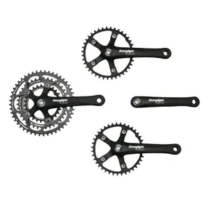 Πεντάλ δρόμου σύνολο εμπρός + πίσω Stronglight Impact Tandem 9-10V. 170 mm 48-38-28 image-0