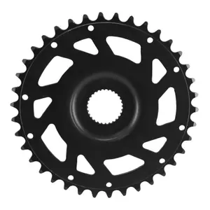 Aluminium kedjedrev för elcykel med hus Stronglight Mono 7075 Yamaha