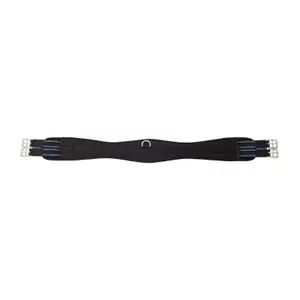 Long neoprene saddle strap with elastic ends Stübben Coolmax image-1