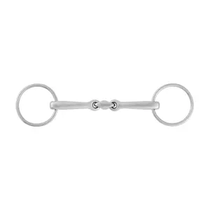 Double snaffle bits for horses Stübben Easy Control image-0