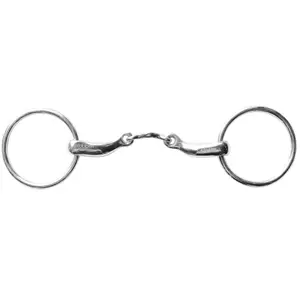 Double Bridle Bit for Horses with Tongue Slot Stübben image-0