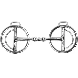 Double snaffle bits for horses Stübben Danish Guard image-0