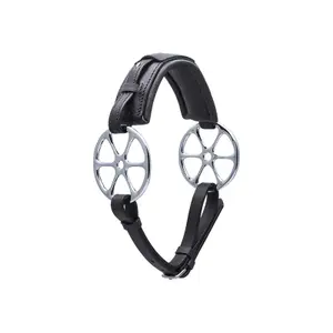 Hackamore for horse Stübben Anneaux Fleur