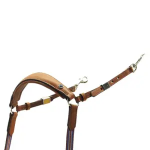 Collier de chasse pour cheval martingale fermée Stübben Pro-Jump image-1