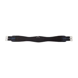 Long neoprene horse girth with elastics on both sides Stübben Coolmax image-0