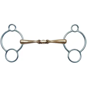 3 or 4 ring horse bits Stübben Gebiss Quick Contact