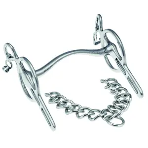 Wędzidło Liverpool dla konia Stübben Fine line image-0