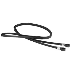 Rênes pour cheval avec boucles Slide&Lock en caoutchouc Stübben All Weather Grip image-0
