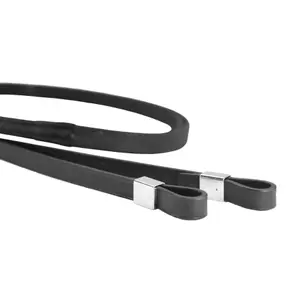 Rênes pour cheval avec boucles Slide&Lock en caoutchouc Stübben All Weather Grip image-2