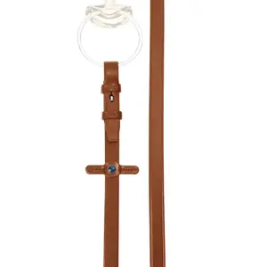 Narrow smooth leather horse reins Stübben image-0