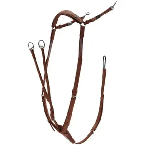 Open martingale hunting collar for horse Stübben Pro-Jump image-0