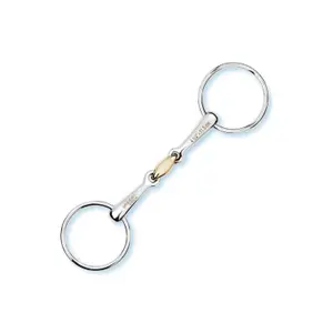 Mors olive en cuivre pour cheval Stübben image-0