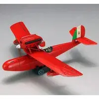 Maquete de avião Studio Ghibli Porco Rosso Savoia S.21 image-1