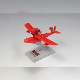 Maquete de avião Studio Ghibli Porco Rosso Savoia S.21 image-3