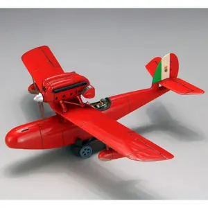 Maquete de avião Studio Ghibli Porco Rosso Savoia S.21 image-4