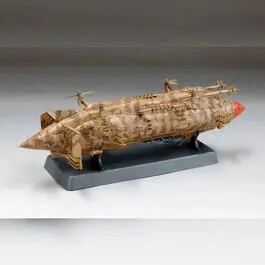 Model with Figurine Studio Ghibli Castle in the Sky Goliath Flying Battleship Airshit image-3