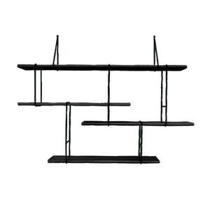 link-1bb-vagghylla-studio-hausen-link-shelf-set-1-svart-svart-140x96x24-cm