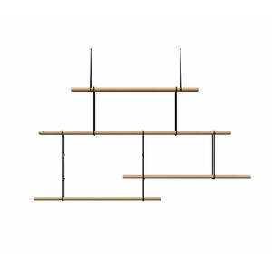 link-2beb-vagghylla-studio-hausen-link-shelf-set-2-bok-svart-140x96x24-cm