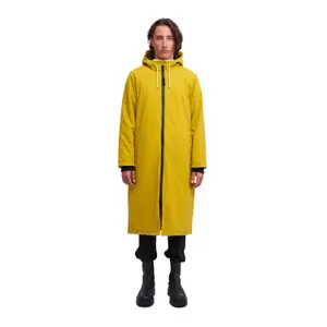 Long winter suede raincoat Stutterheim Stockholm image-0