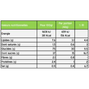 Protein nutrition Styrkr BAR30 Pommes, Cannelle, Caramel image-1