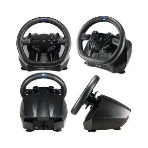 Périphérique de jeu volant avec Pédalier Subsonic PS4/XB1/Xbox serie X/PC DRIVE SPORT SV950